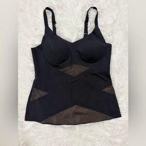 Honeylove Black and Brown Shapewear Top